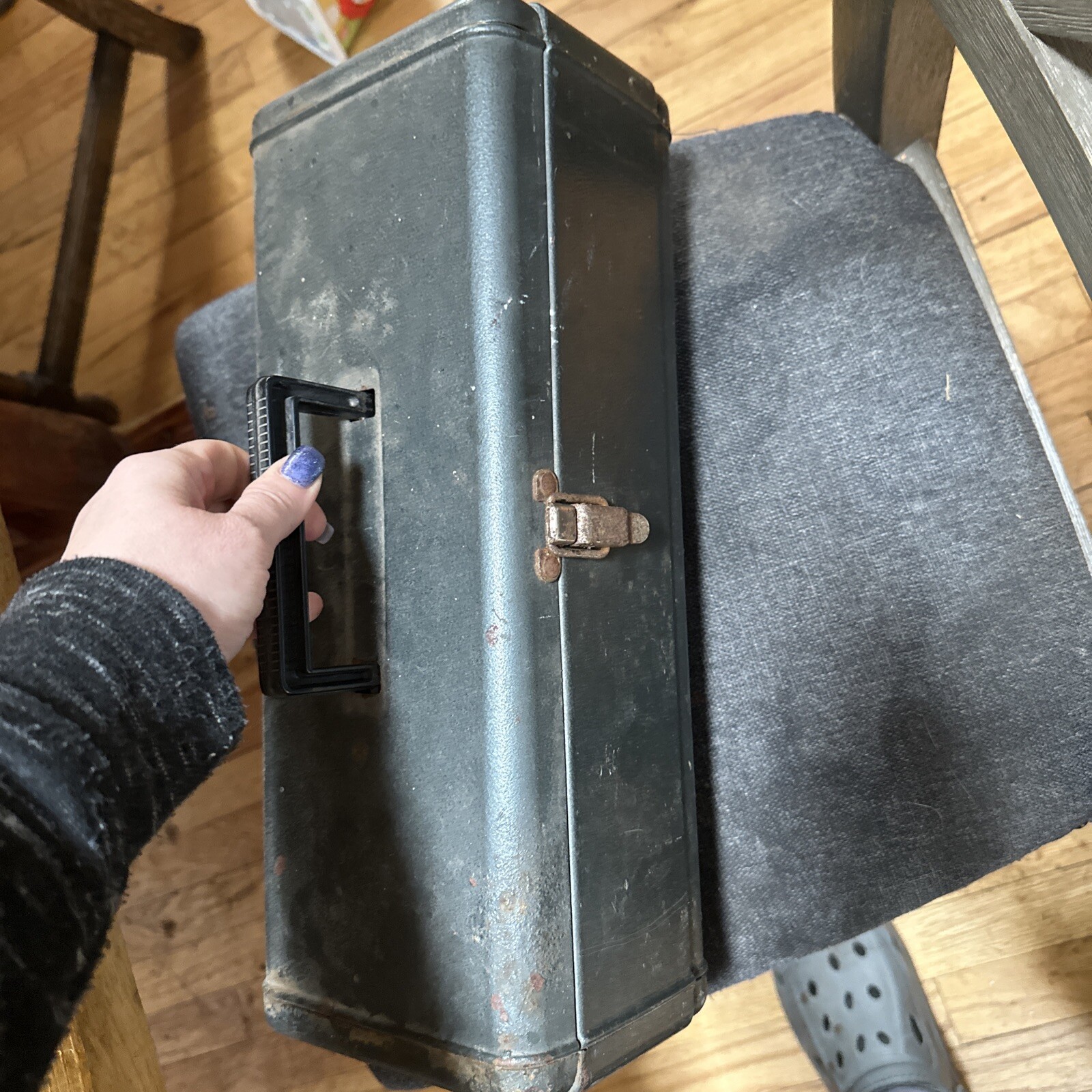 Vintage Acme Lite MOV-E-LITE Exposure Photo/Film Light, Tested Works w case