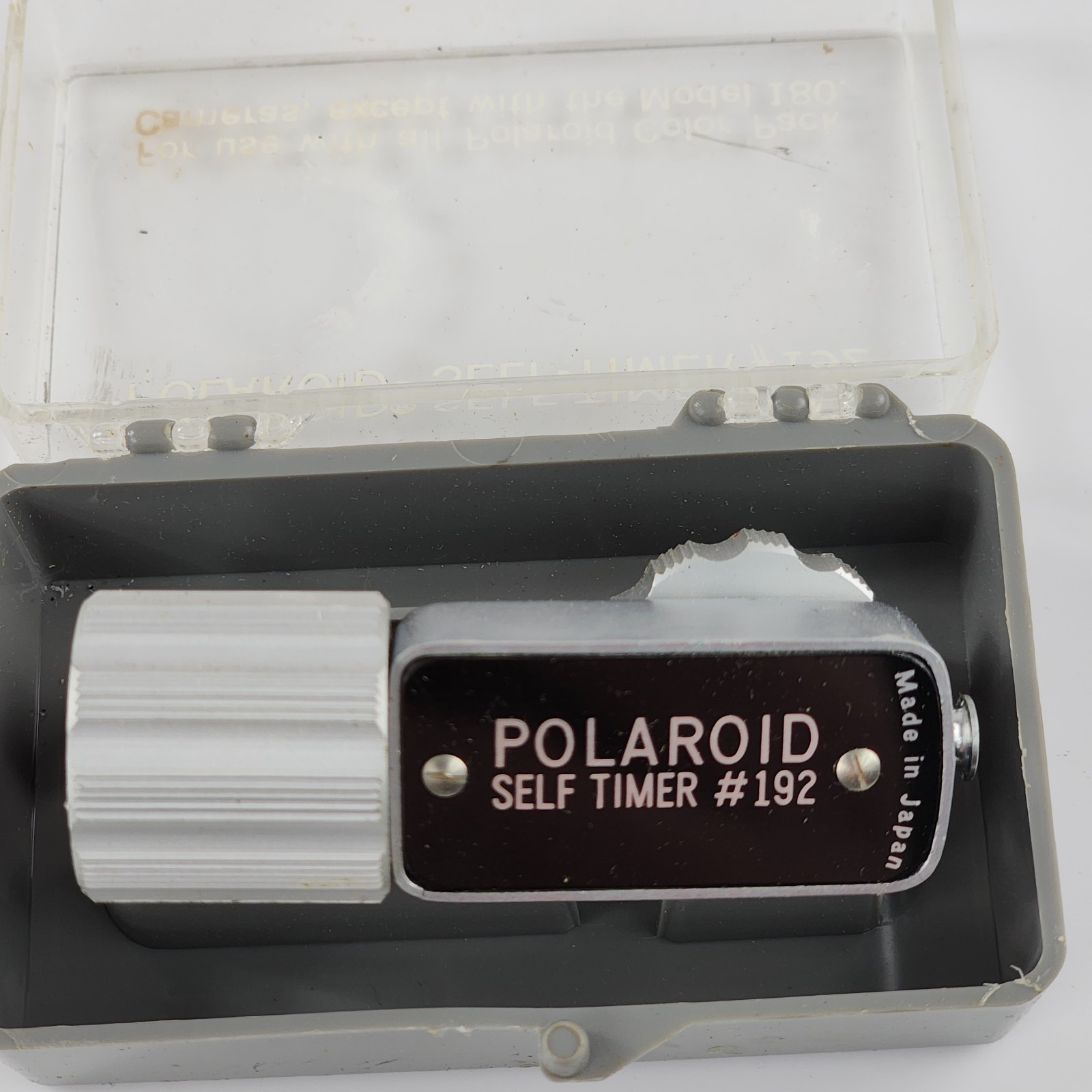 Vintage Polaroid Self Timer #192 For Polaroid Color Pack Cameras With Case VG