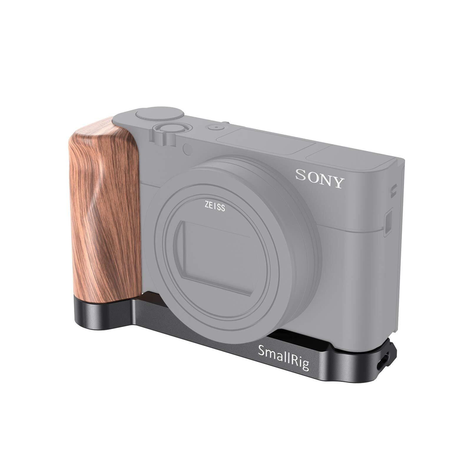 SmallRig L-Shaped Wooden Handle for Sony RX100 III/IV/V/VI/VII LCS2467