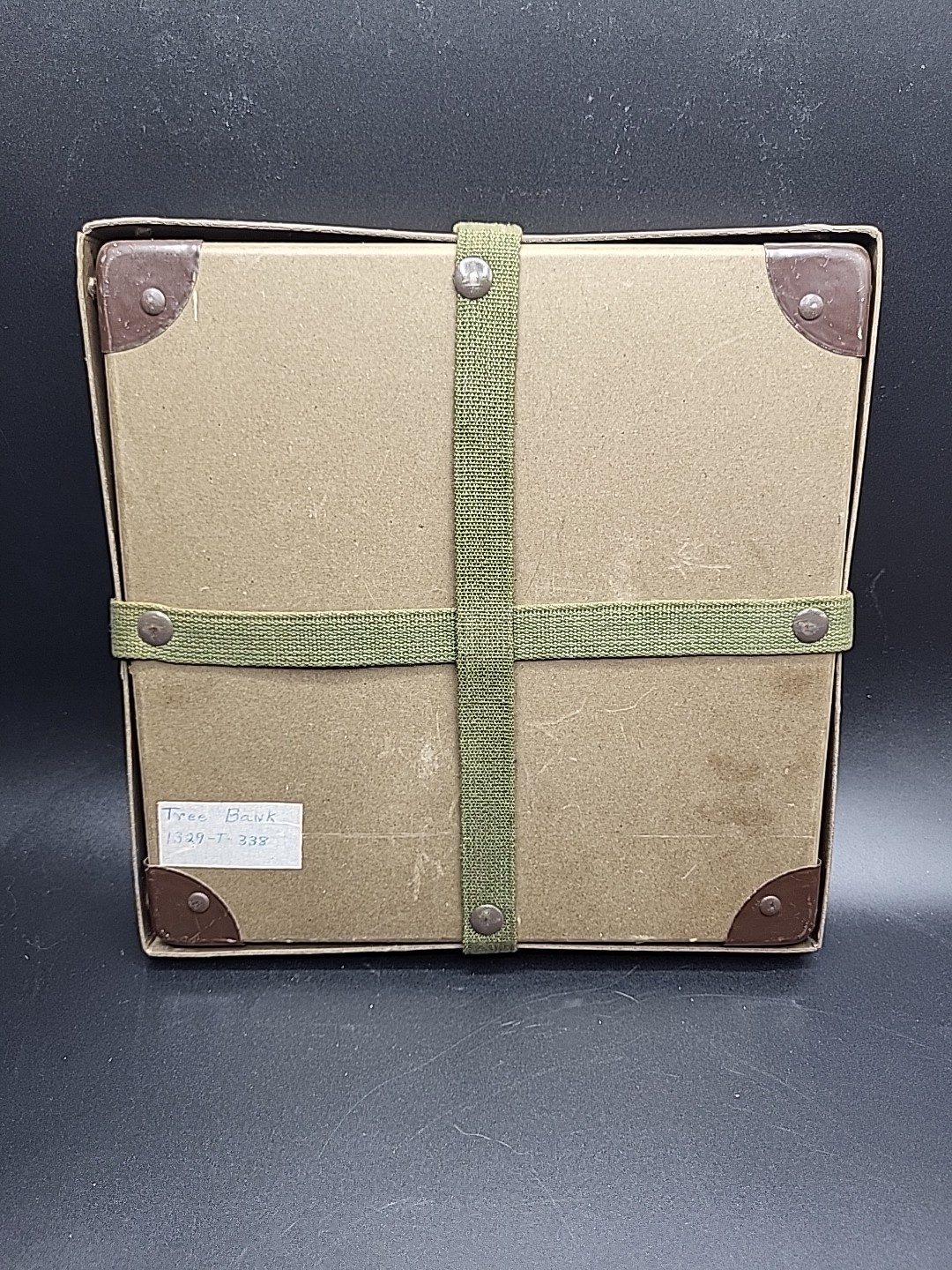 Vintage Movie Film Shipping Box With Straps