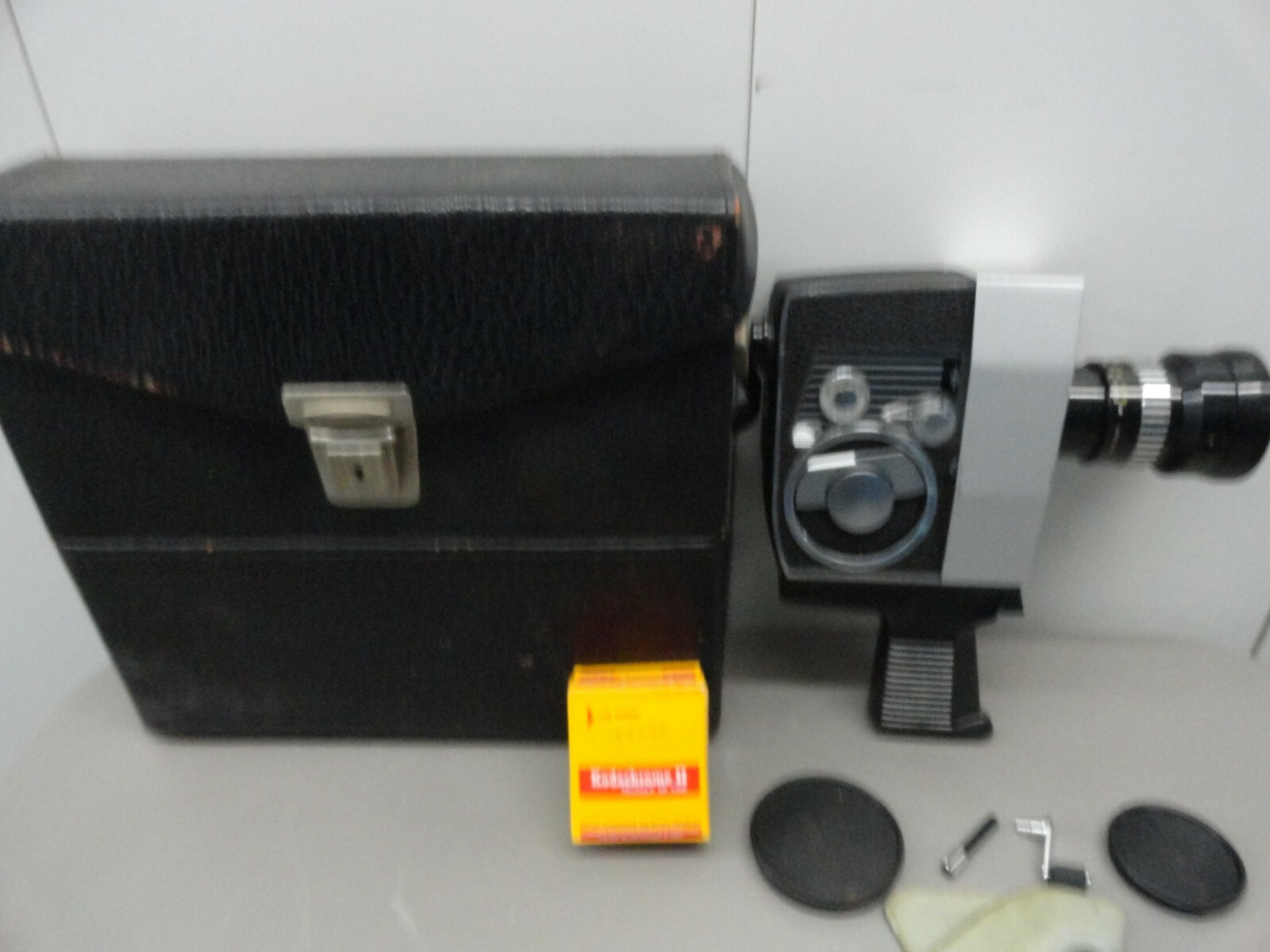 Bolex paillard SI Movie Camera With case + plus