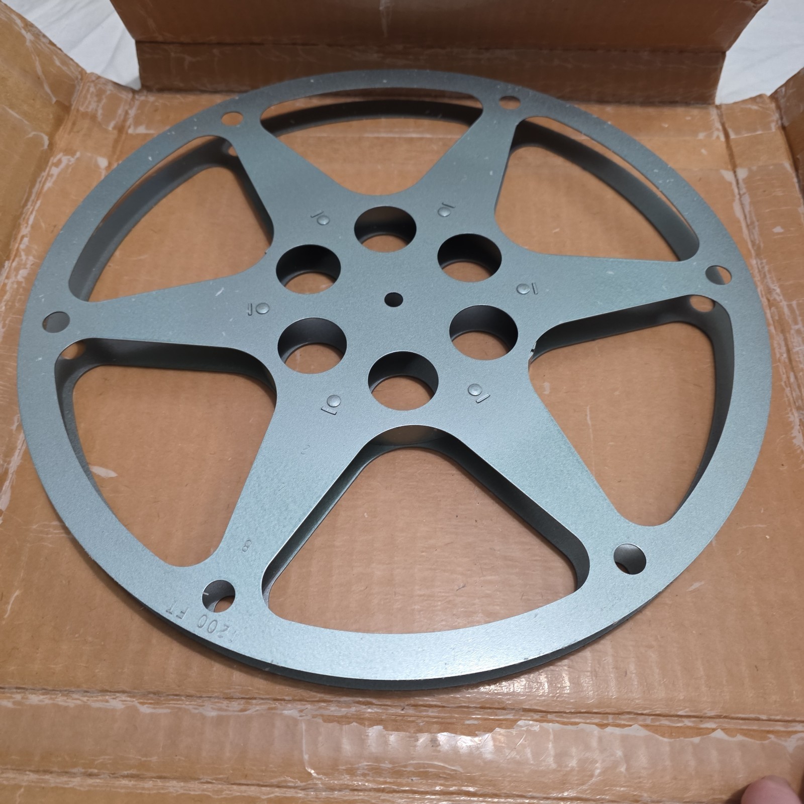SCHERER 1200’ 16MM Metal FILM REEL 1200ft capacity