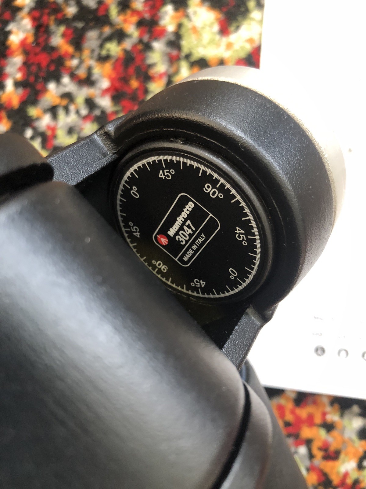 Manfrotto 029 Three Way Pan Head With QR Plate