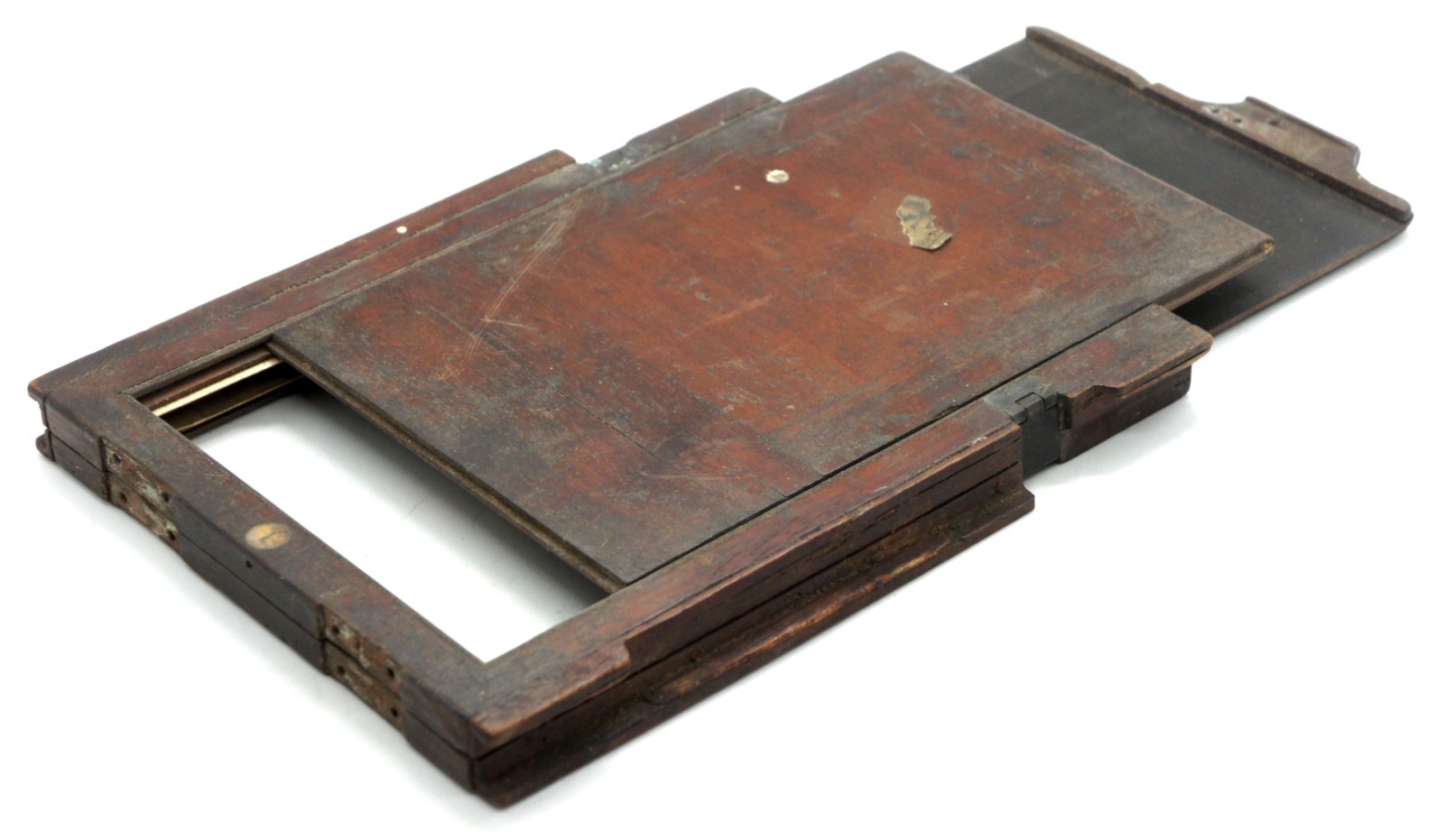 Vintage Wooden Mahogany Film Plate Holder for Large Format 4.5×6.5 ” Cameras