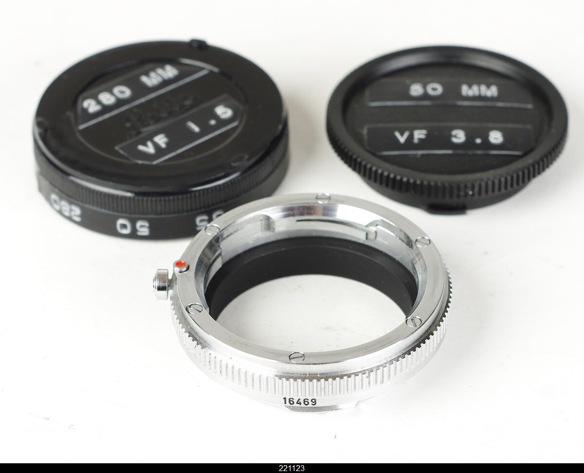 RING ADAPTER 16469 MACRO ADAPTER PULL OUT EXTENSION LEICA M + FISON 5cm