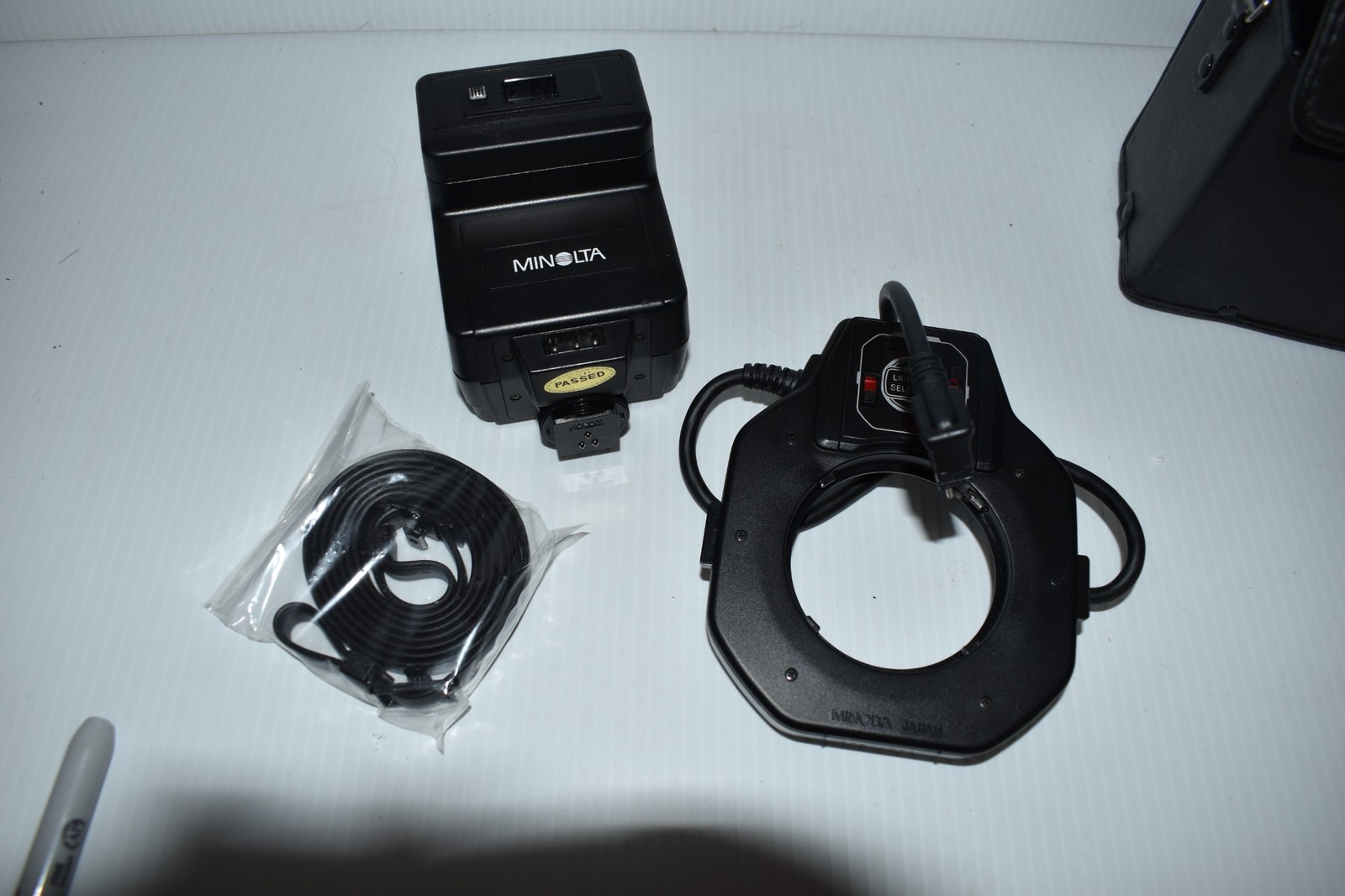 Minolta 80PX Auto Electroflash Macro Set – NEW? (JOV93)