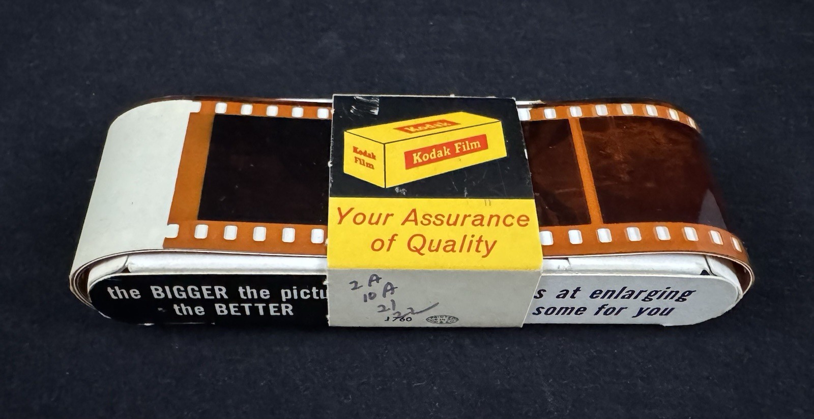 Vintage Kodak Film Box w/ Negatives – Made in USA