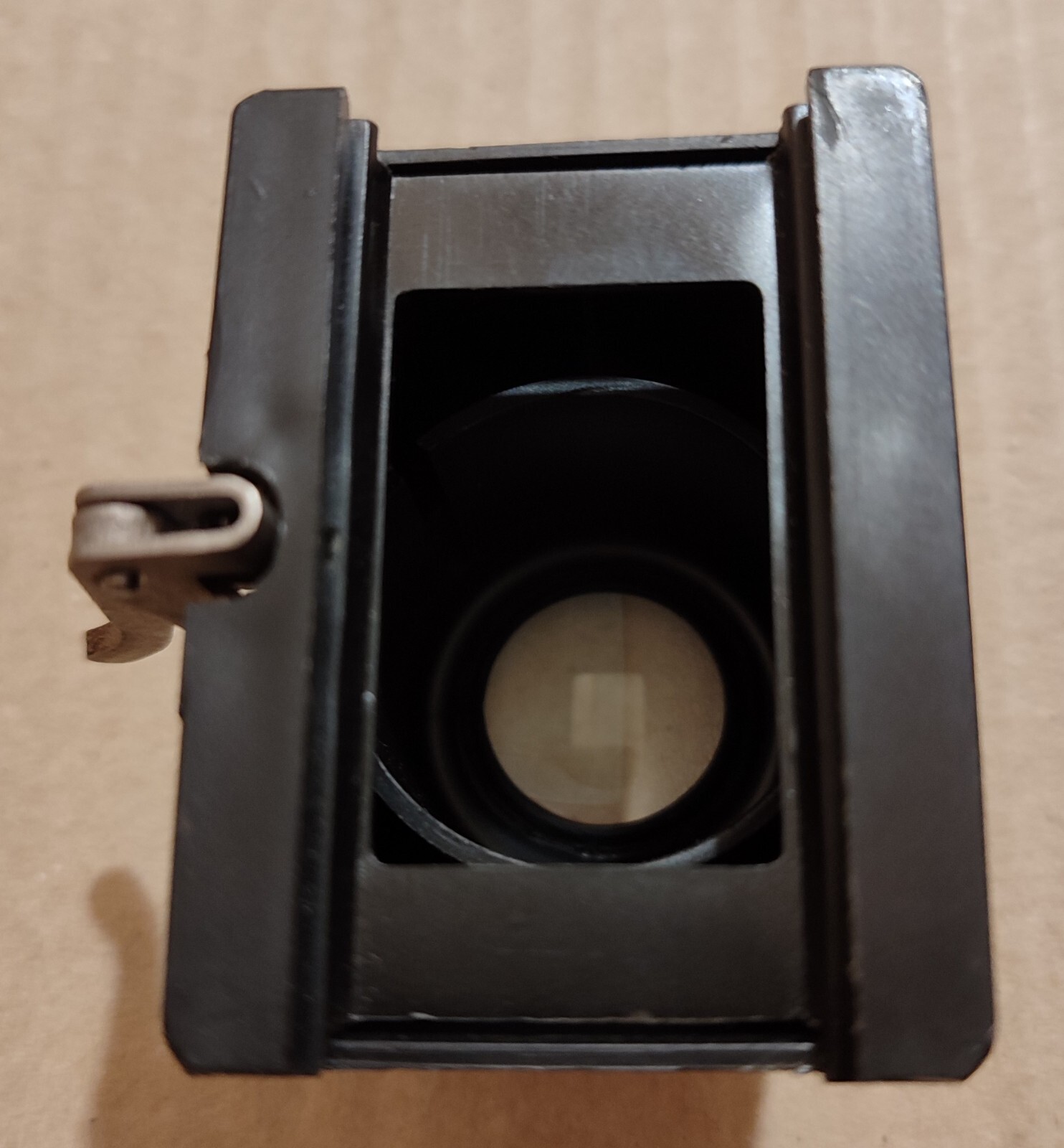 Vintage Magnifier USSR for viewing frames of the photo film L-5x & box