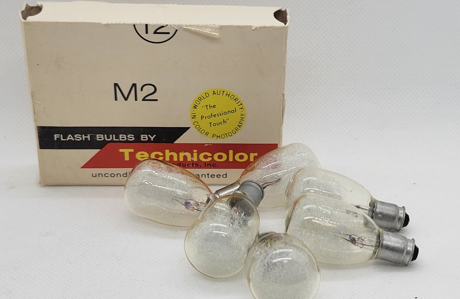 Lot of Vintage, Mid Century Photography Supplies: Flash Bulbs, Film, Batteries
