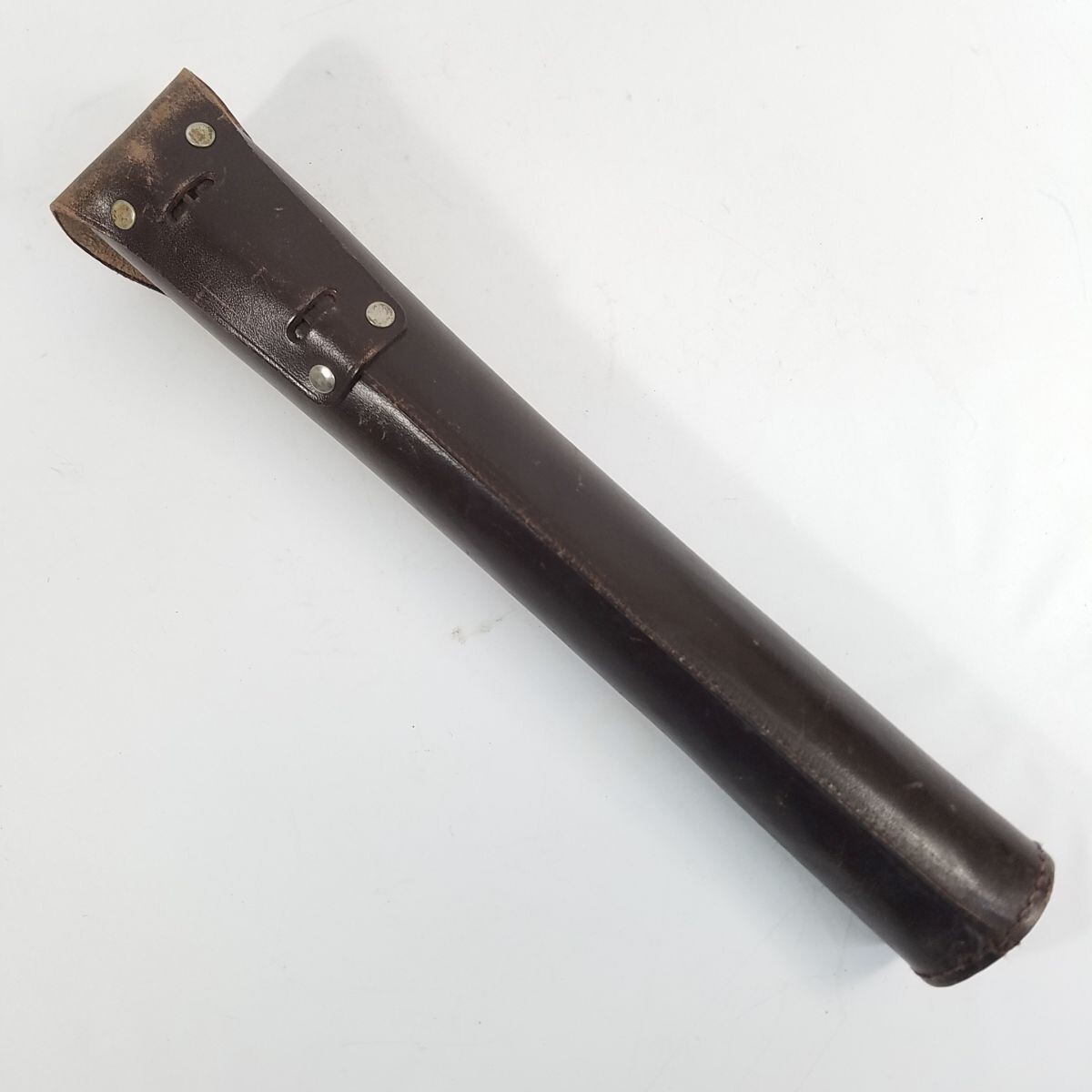 Vintage Ising Telescoping Brass Leg Tripod Original Case Germany 47″ 6 Section