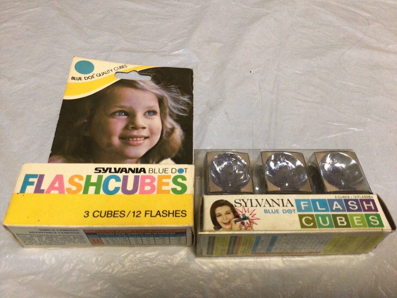 Vintage Sylvania/Westinghouse MAGICUBES & FLASHCUBES (6) 3-Packs Flash Cubes NOS
