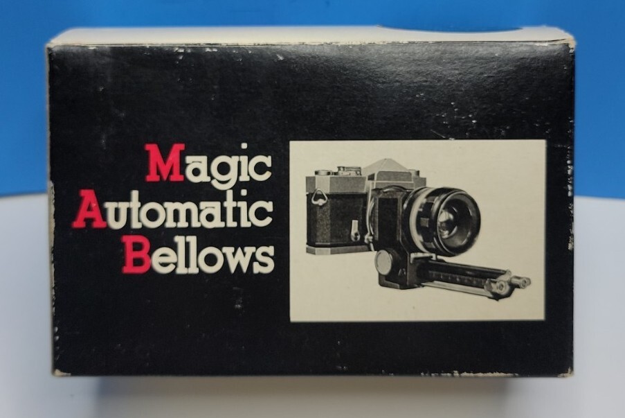 Asanuma Magic Automatic Bellows for Minolta Manual Focus Camera. Nice.