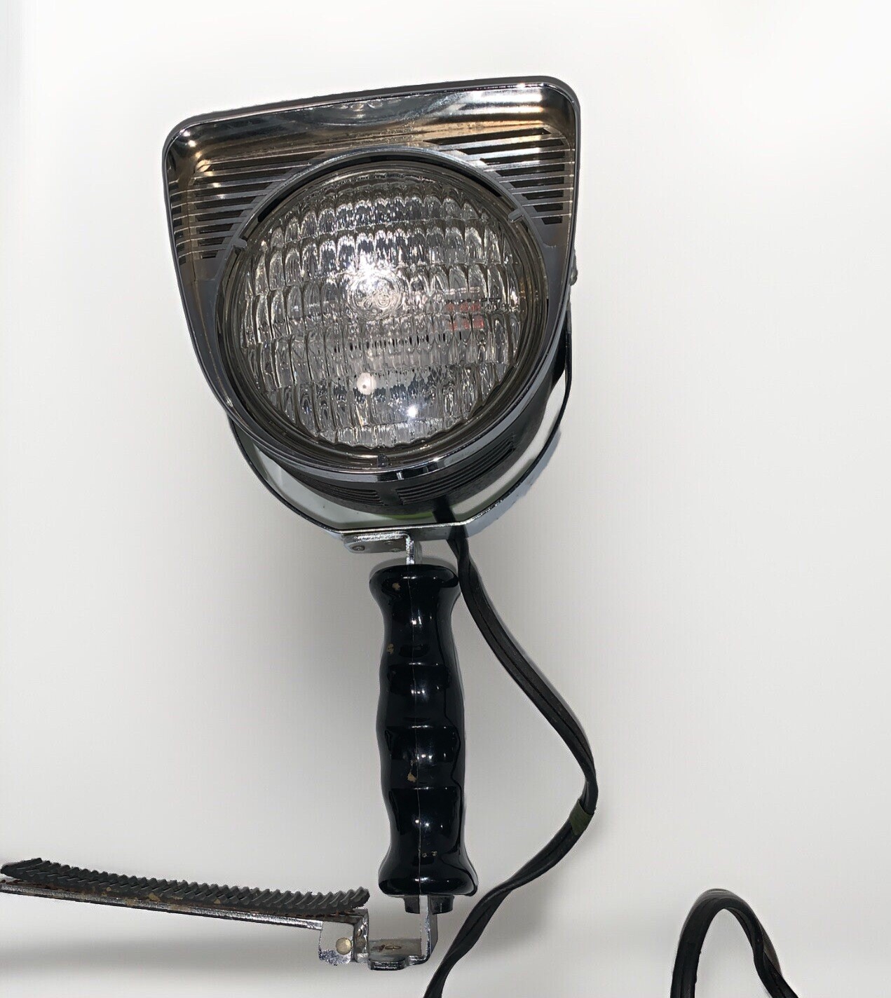 Vintage Lott-A-Lite GE Sealed Beam Lamp FOR PARTS Adjustable Movie Light READ