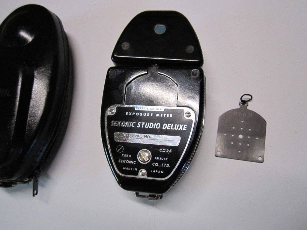 SEKONIC PRO EXPOSURE LIGHT METER for BOLEX 16MM MOVIE CAMERA, WORKING! #2