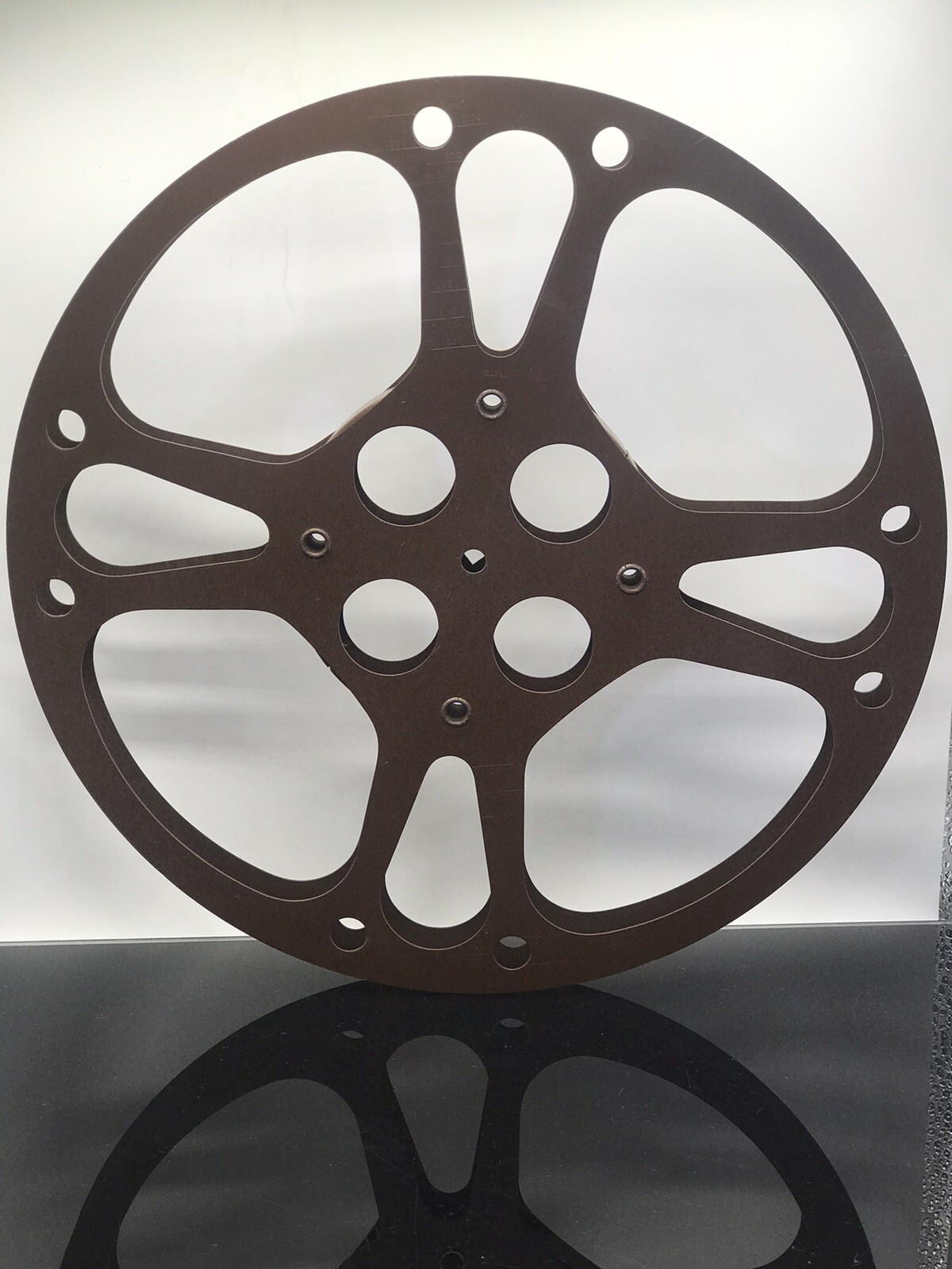 Vintage Goldberg Bros Vintage Motion Film Picture Reel 12.25” 1200 Feet USA Made