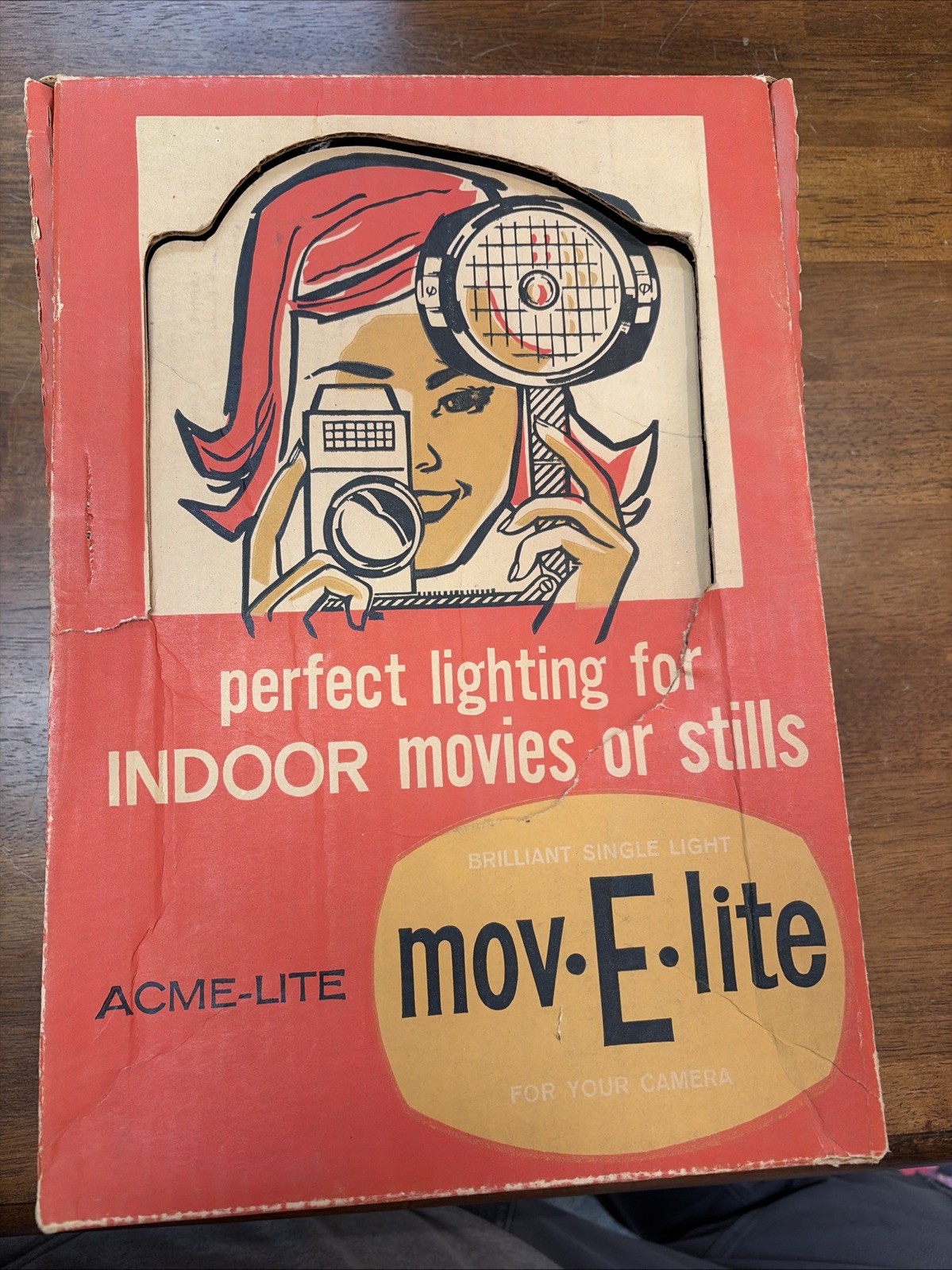 Mov E Lite Acme Photography Mount To Your Camera Light Model 90 DWA Clear Tested