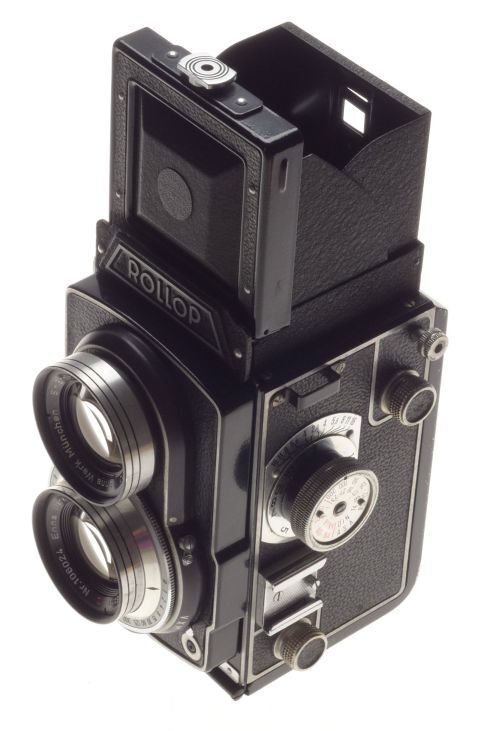 Lipca rollop automatic tlr film camera enna ennit 1:2.8 f=8cm coated lens