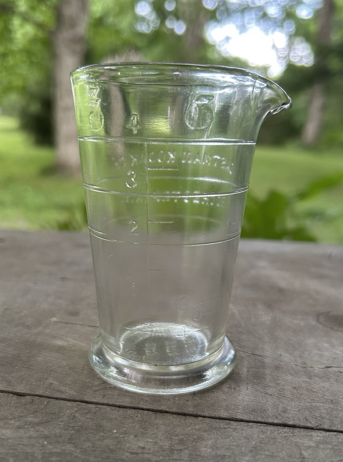 Vintage Eastman Kodak Co. Photographic Glass Beaker 4 oz