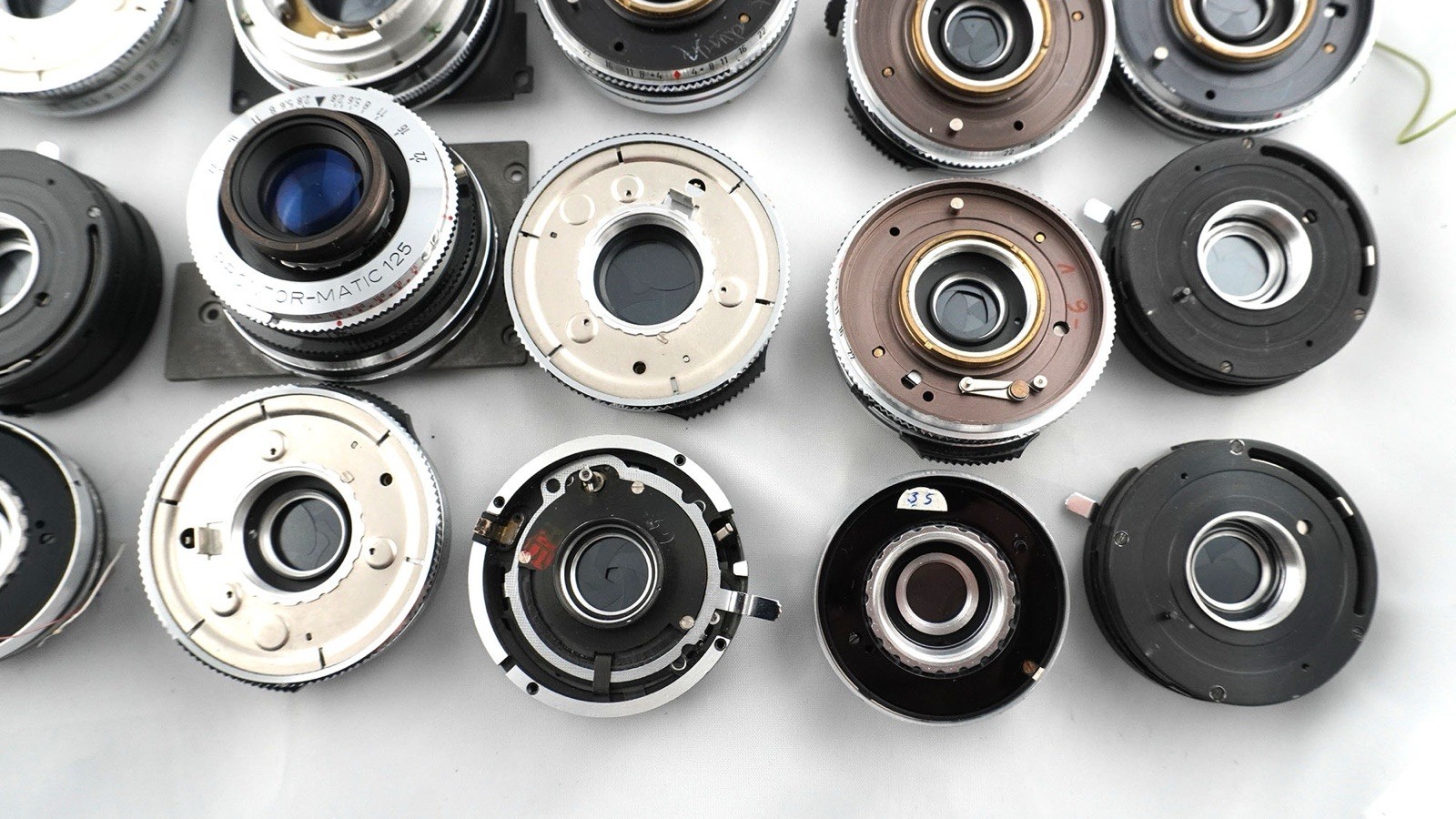 Vintage Prontor Compur Shutter Lens Parts Lot 70 Zeiss Ikon Voigtlander Repair