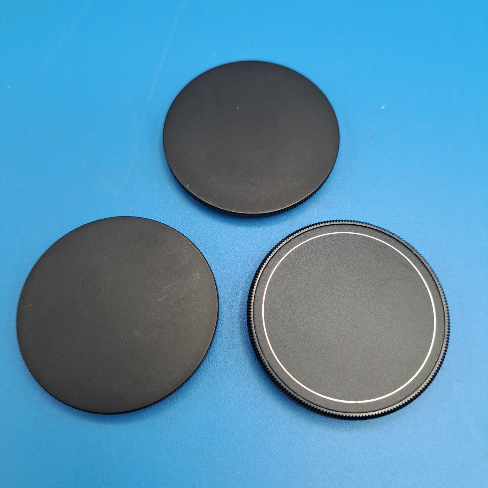 3 Vintage Pentax / Asahi Optical Metal Screw-in Camera Body Caps – Japan