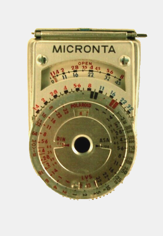 Exposure Meter – Art Deco Micronta Type NE-3 with light