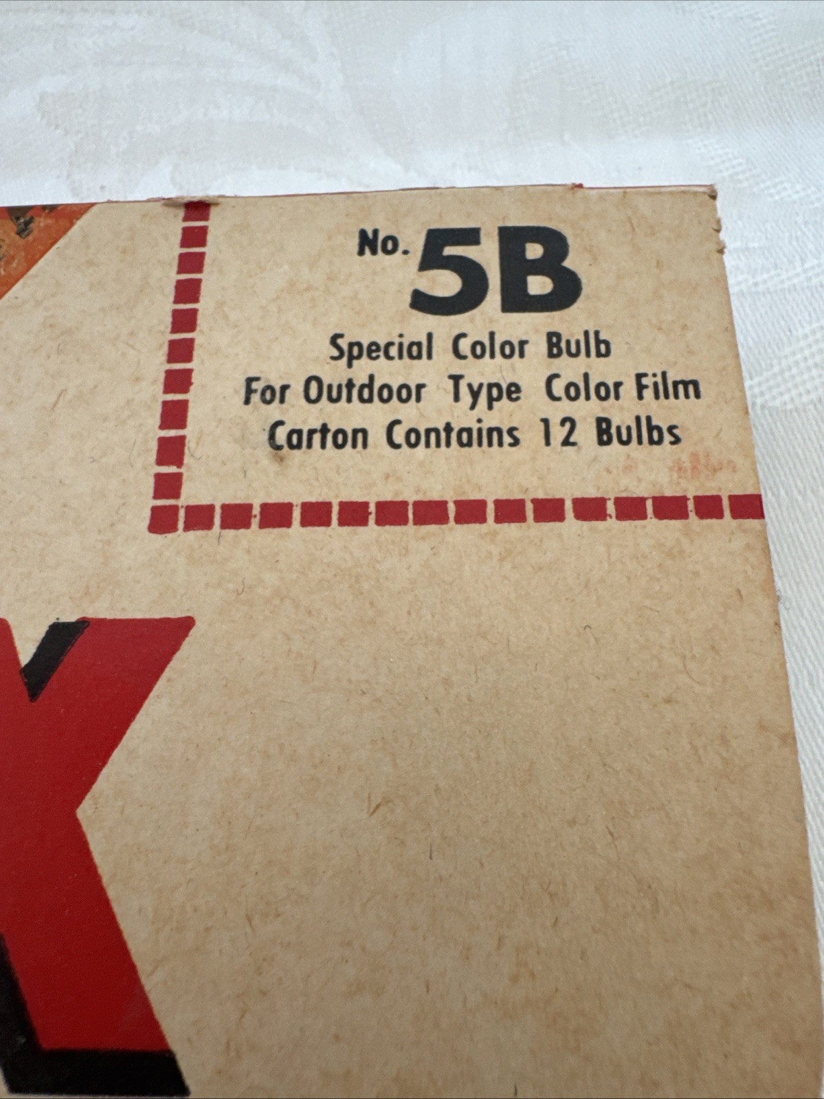 AMPLEX “Sure-Flash” Photo Flashbulbs No.M2 (New Old Stock) 10 Bulbs