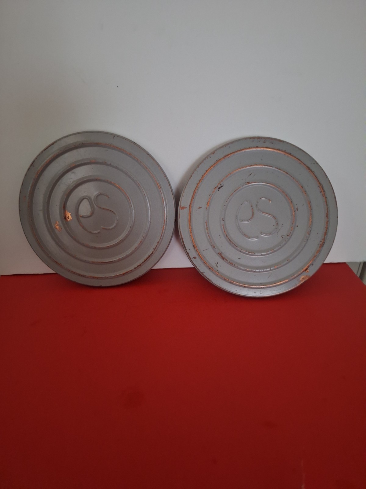 Photosphere Company Inc NY City 300 ft 8mm projection reel and canister