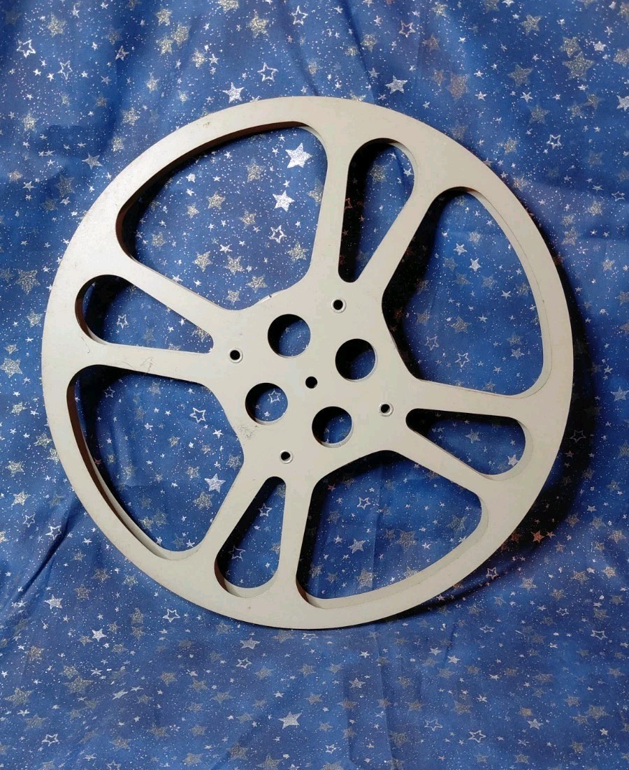 Vintage Metal 16mm Movie Film Reel -13 3/4” Lot Of 3