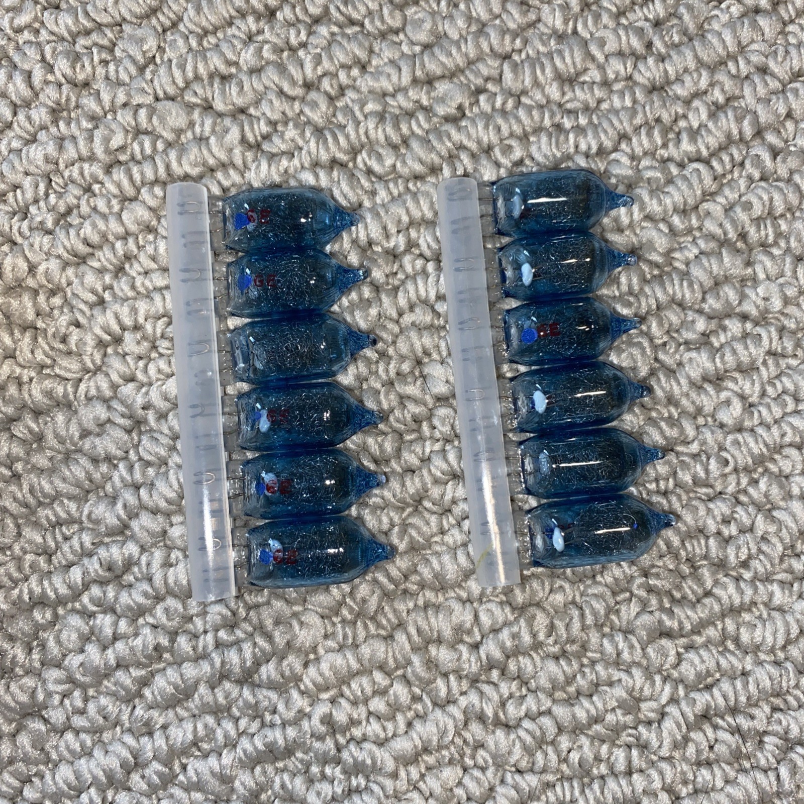 EX++ GE Flashbulbs AG-1B 12 Pack Made In USA Photography Blue NOS analog flash