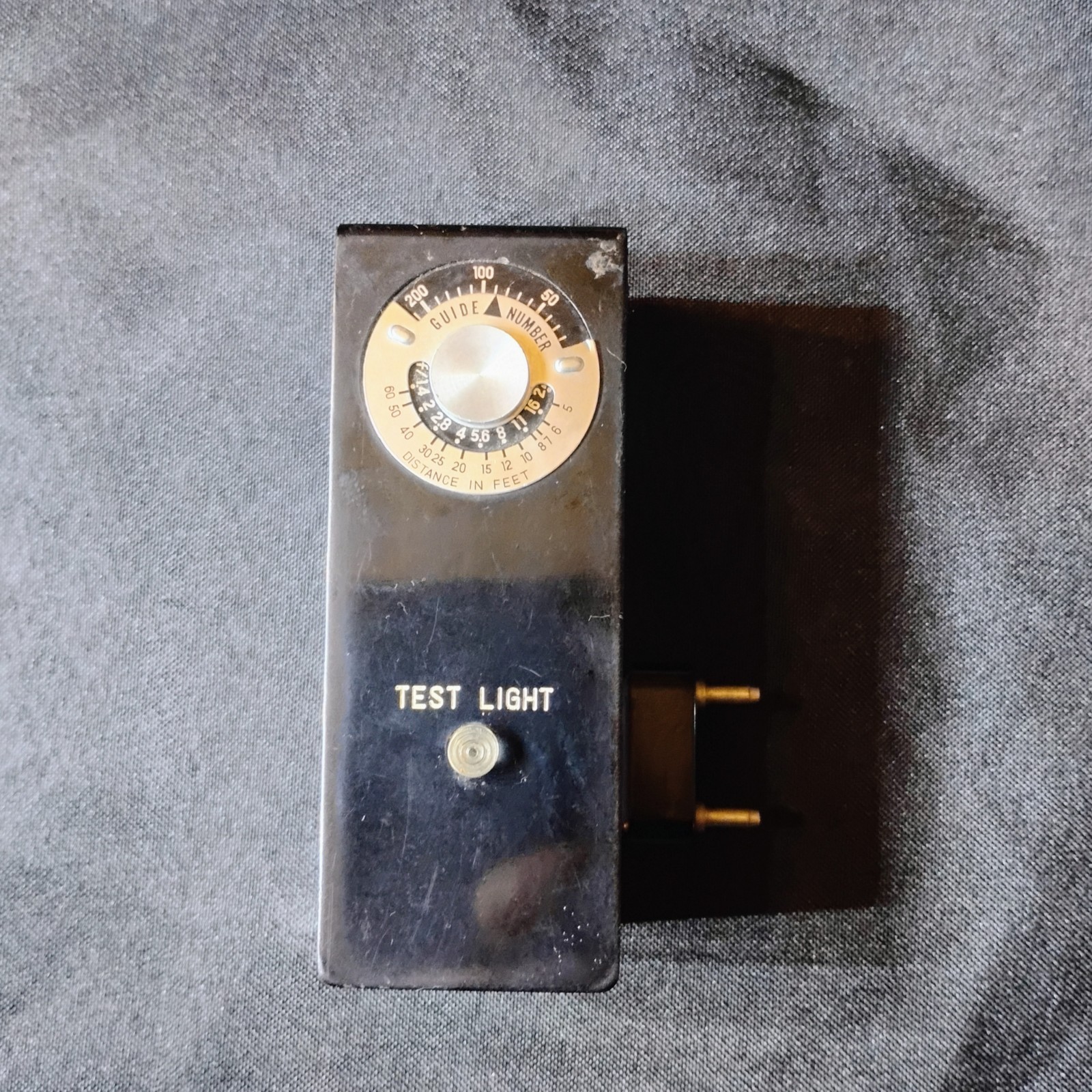 Vintage Argus Flash Gun Unit with Test Light & Exposure Dial – Untested