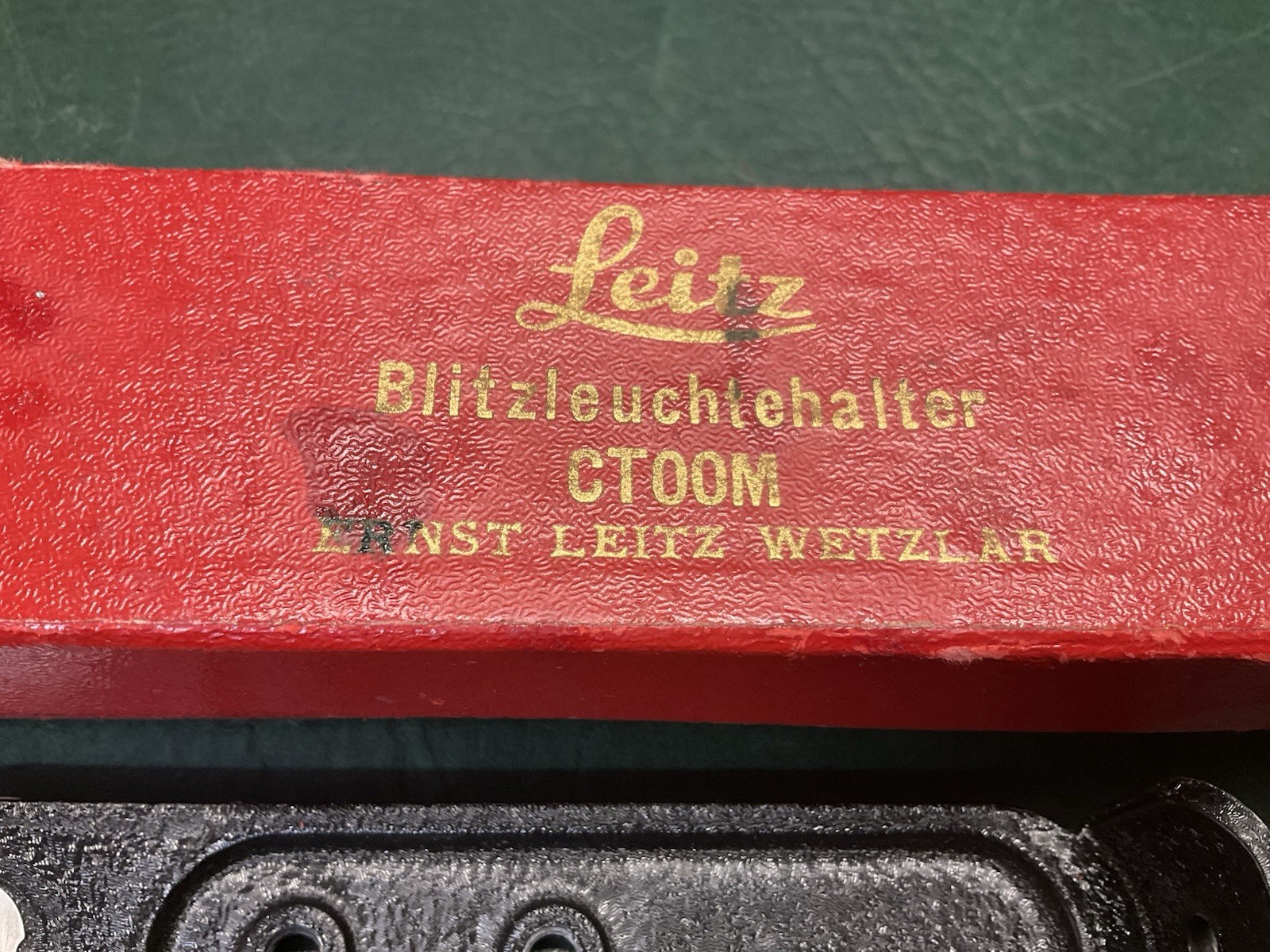 Vintage Leitz Wetzlar CTOOM Flash Bracket 15545 for Leica M2 M3 M4 IIIf with Box
