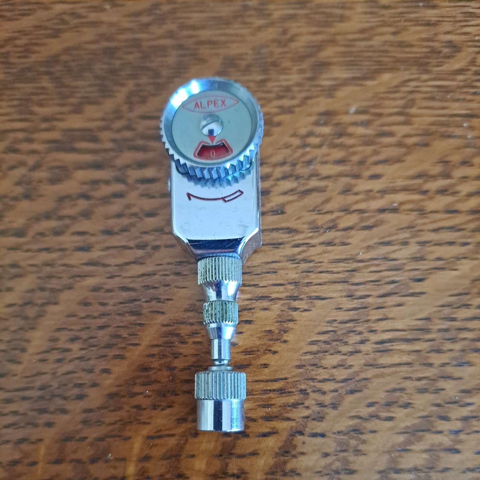 Vintage Alpex Chrome Camera Self Timer w/ Case 