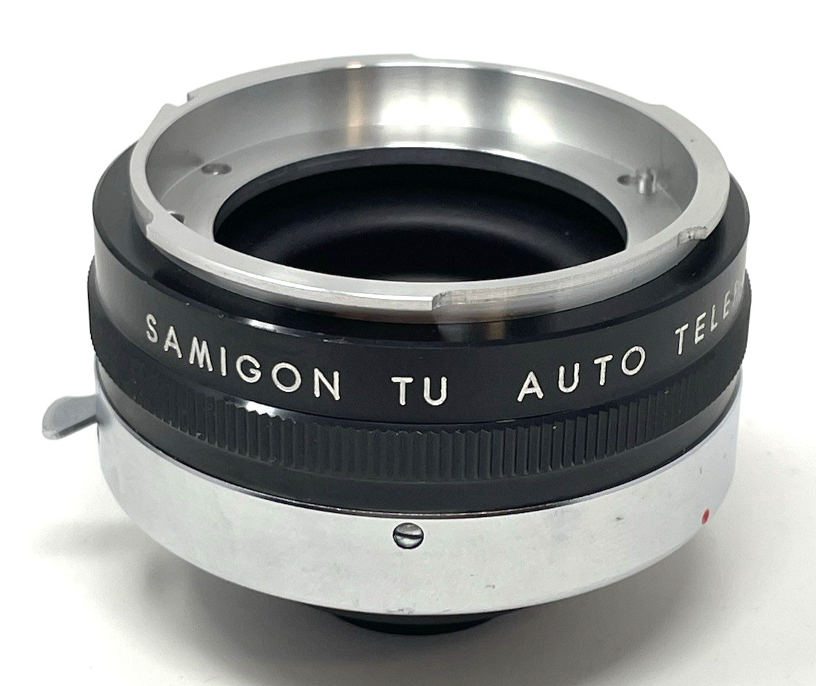 Samigon Auto Teleplus 2x Teleconverter 35mm Vintage Camera Lens with Case & Caps
