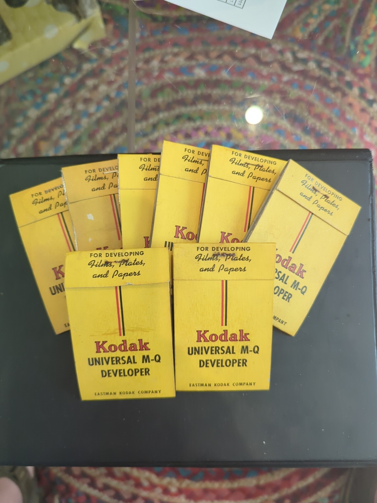 8- KODAK 1940 circa UNIVERSAL M-Q DEVELOPER EASTMAN KODAK COMPANY KPC 32957 NOS