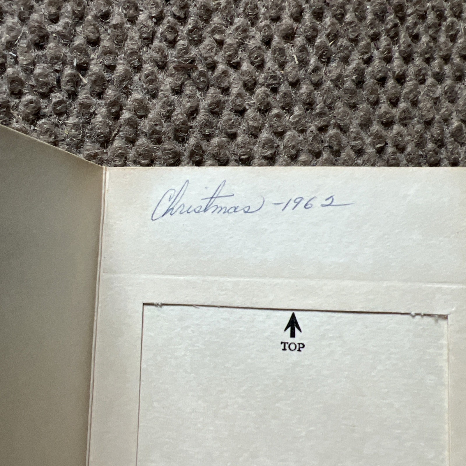 5 VTG 1960’S Photograph CARDS Stock Folder For ” SANTA AND ME ” Photo