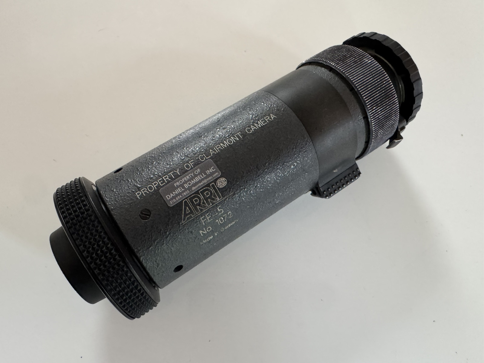 Arricam Optical Block W/adapted Anamorphic 535b Viewfinder, Extension Eyepieces