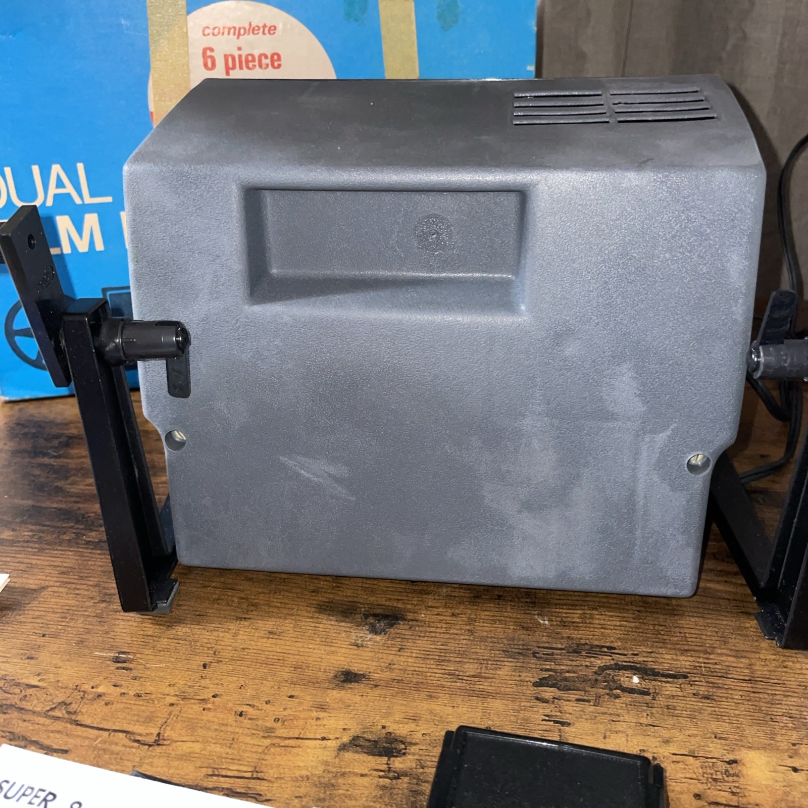 Dual 8 Film Editor, Keystone Model 250 W/ Original Box And Manual. Excellent!!