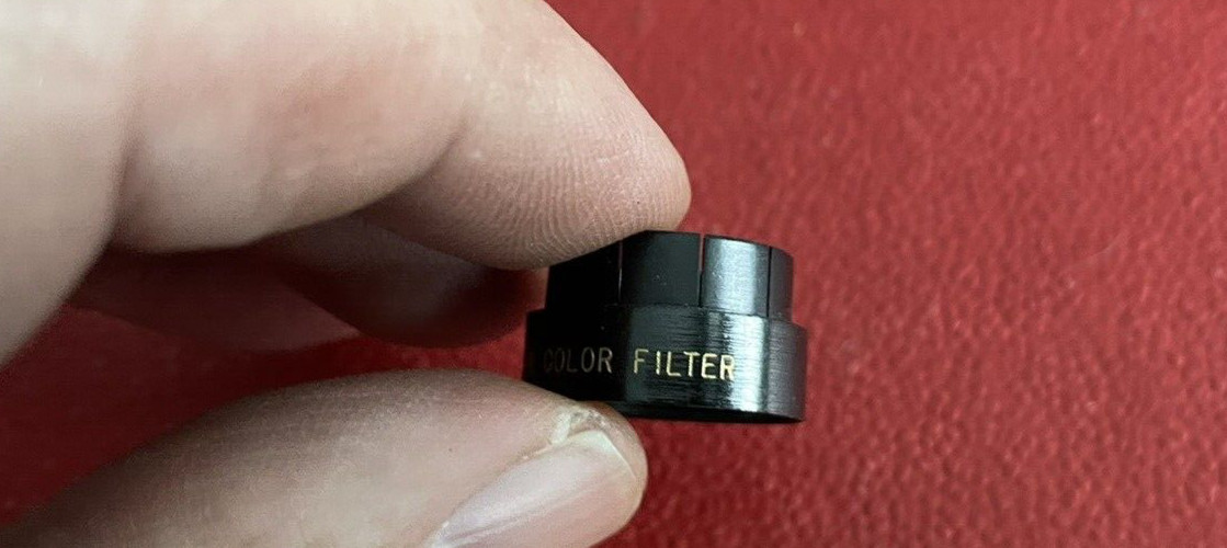 Vintage EASTMAN KODAK CO Cine-Kodak Color Filter Z C.K.-3 w/ Tin