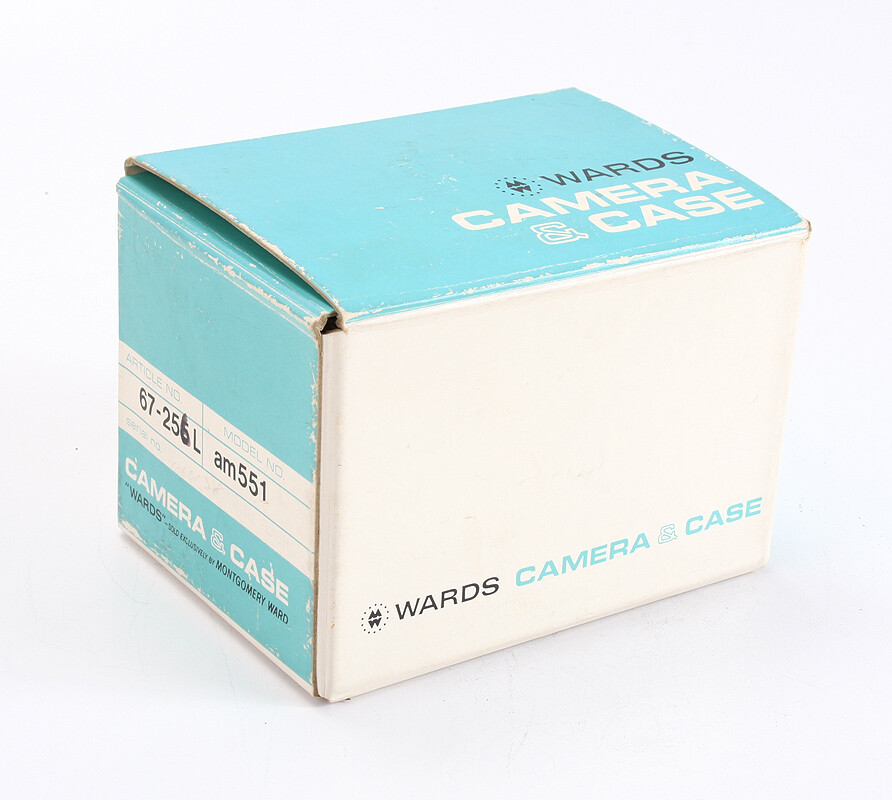 BOX ONLY FOR A WARDS AM 551 (RE-BADGED KONICA AUTO S2), WITH PACKING/202346