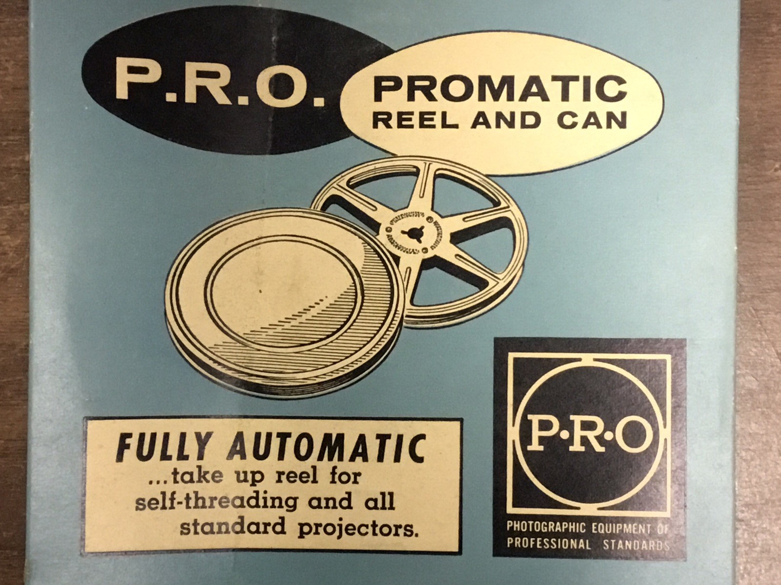 Promatic Metal Reel & Can 400 Ft. 8mm