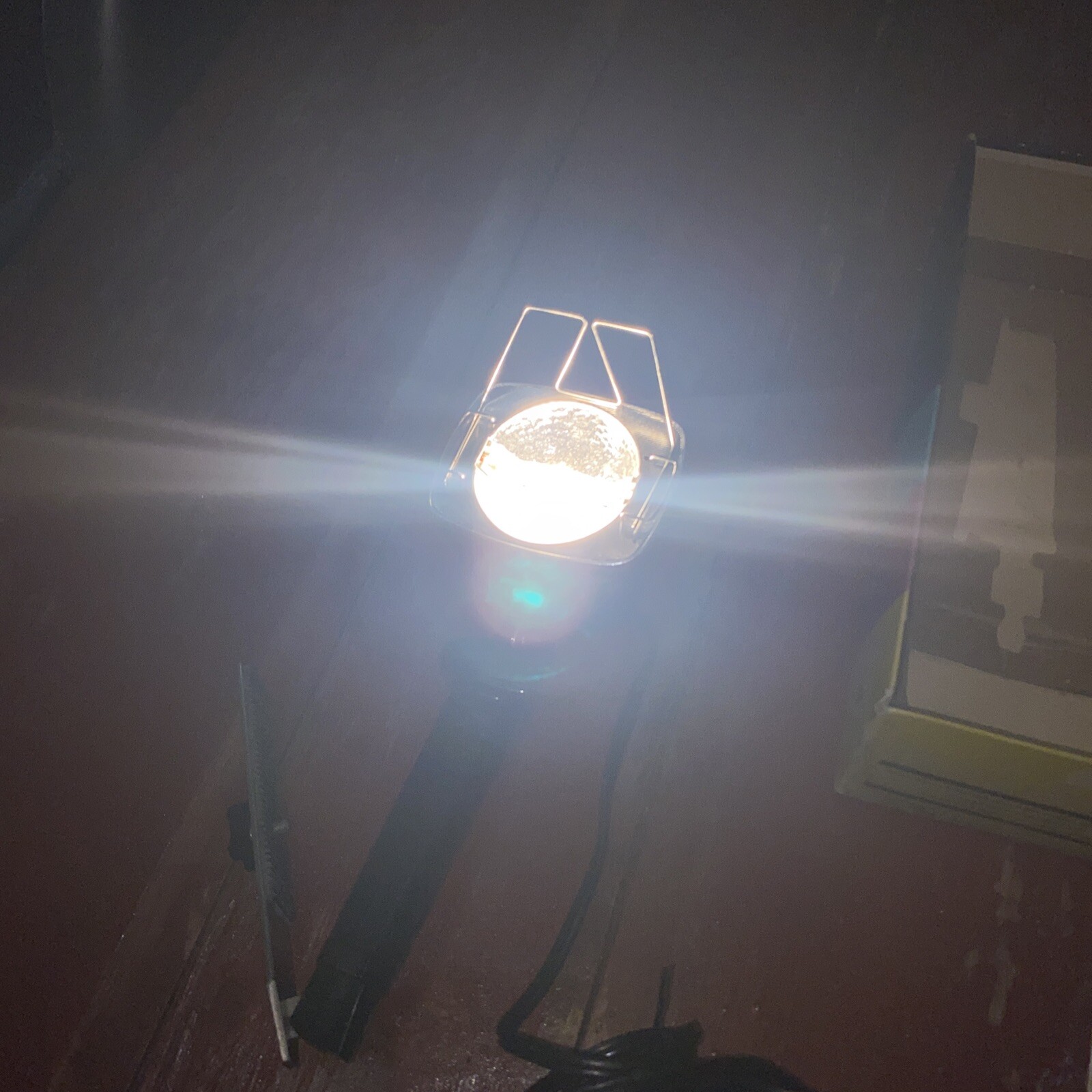 Vintage SYLVANIA SUN GUN II Movie Light SG-55 Tested & Works