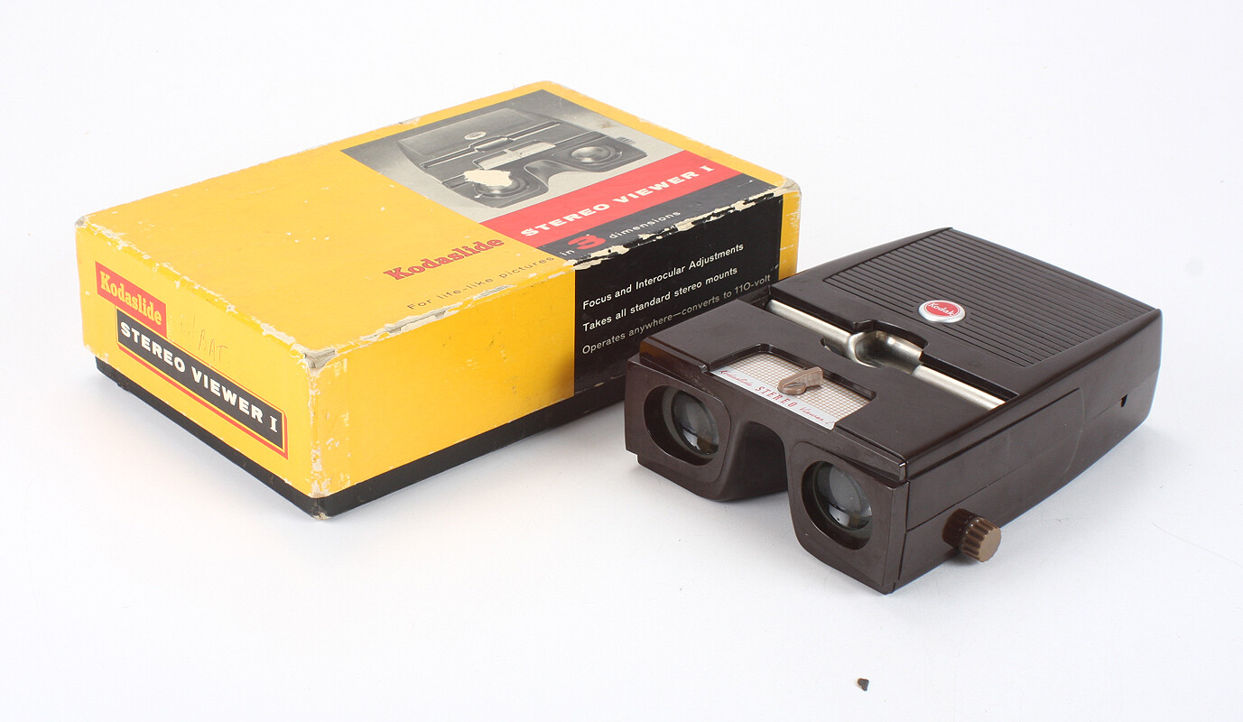 KODAK KODASLIDE STEREO VIEWER I, BOXED, PROBLEMS, FOR DISPLAY ONLY/cks/198287