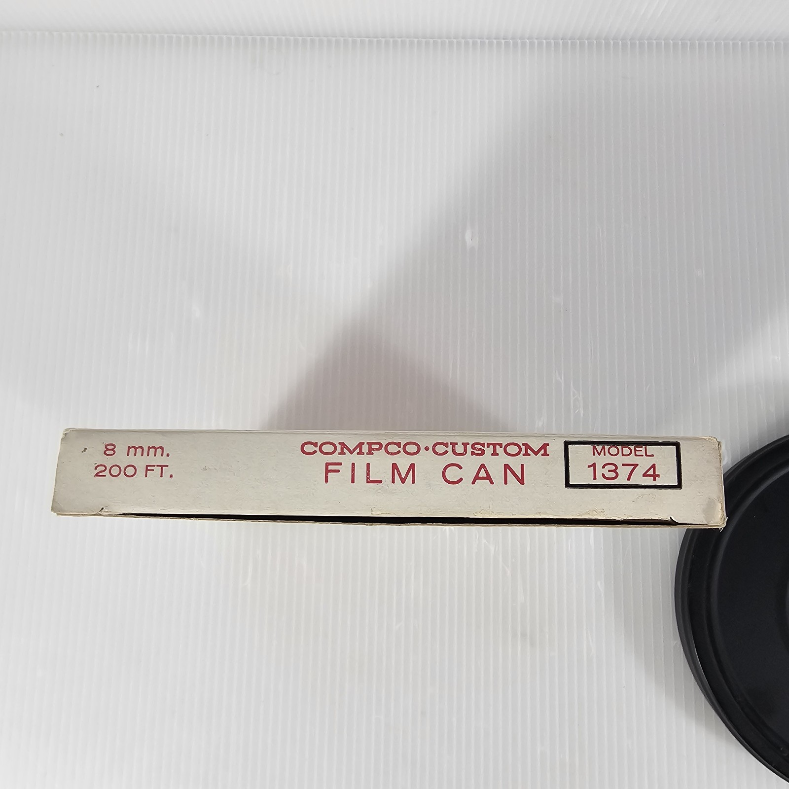 Vintage Compco Custom Film Can 8 mm Model 1374,Empty Can