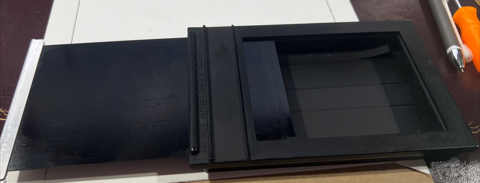 Graflex Graphic Film Adapter 2-1/4 X 3-1/4 NEW IN BOX #1233
