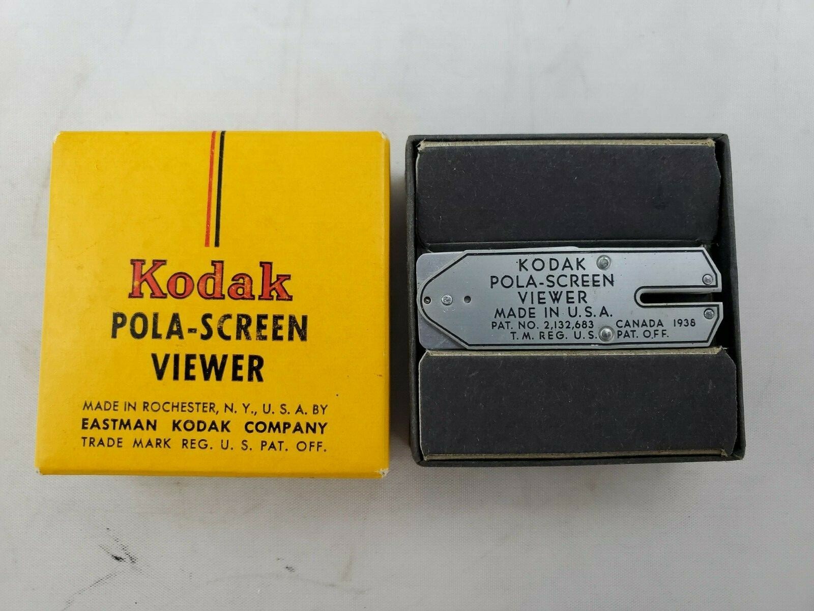 Vintage Eastman Kodak Pola-Screen Viewer in Box – USA