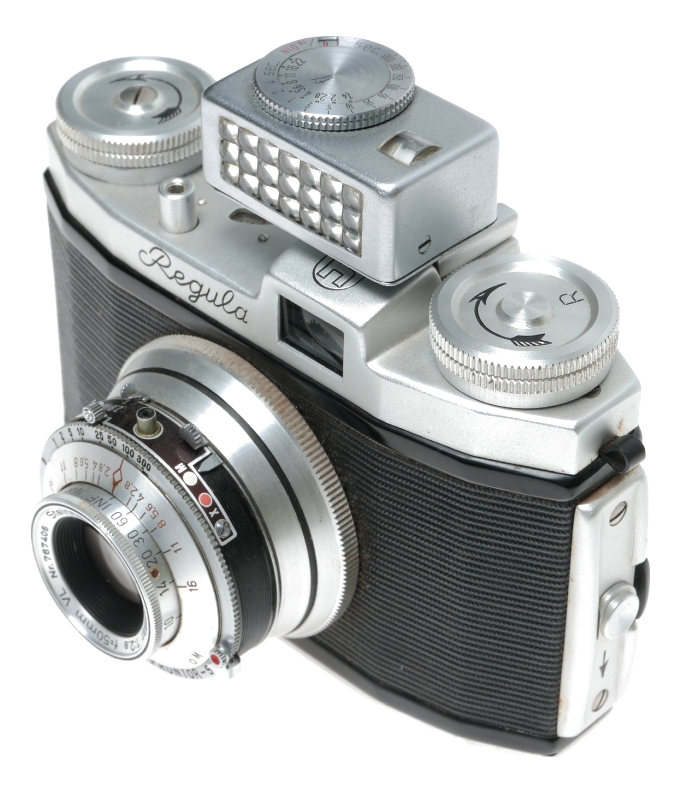 King Regula I-P 35mm Film Camera Steinheil Cassar 1:2.8 f=50mm VL