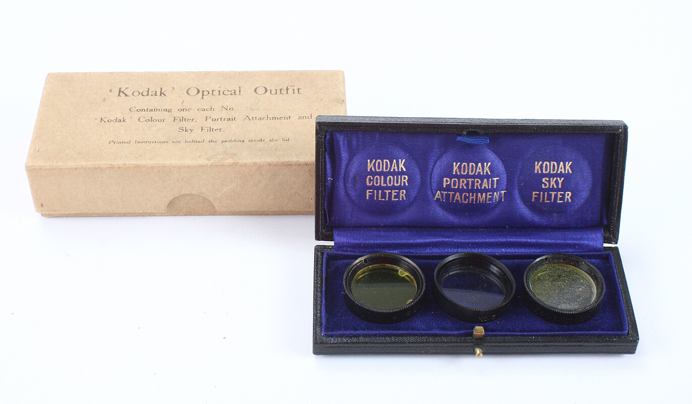 KODAK OPTICAL OUTFIT 25MM SLIP ON SKY, YELLOW AND PORTRAIT/BOXED/cks/197093