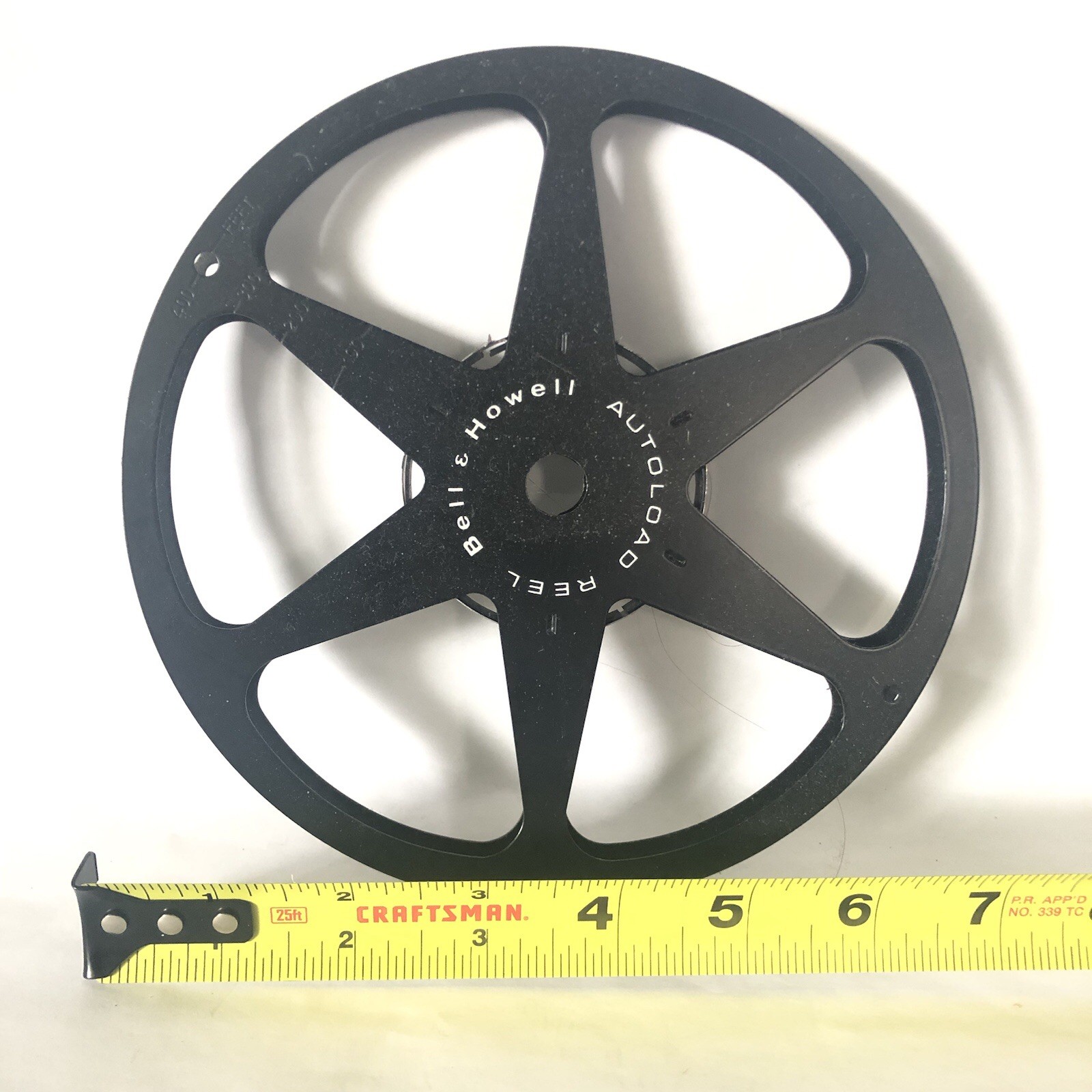 Bell & Howell Vintage Film Take Up Spool For Film Projector