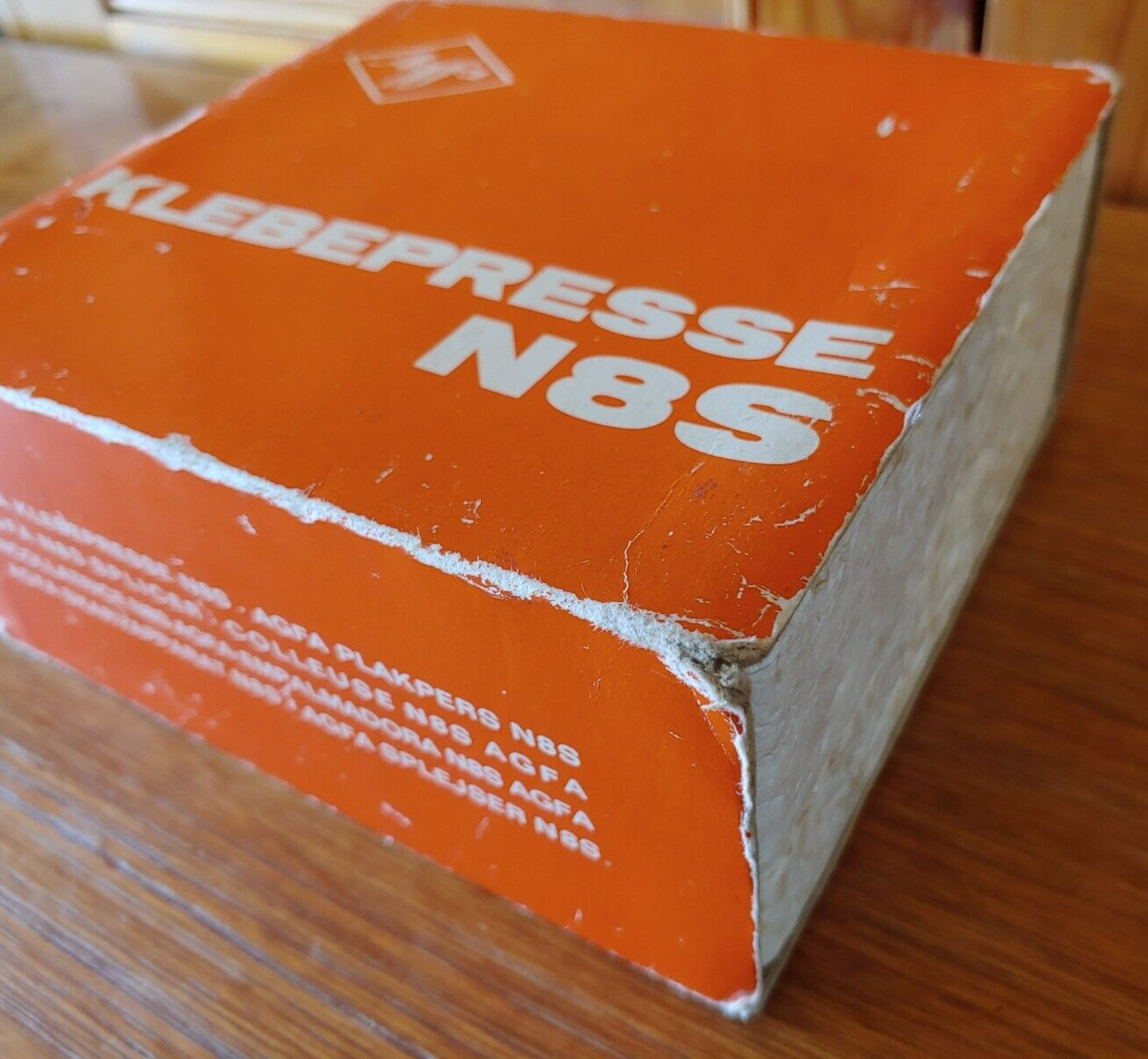 Agfa Klebepresse N8S Film Splicer – Vintage In Original Packaging