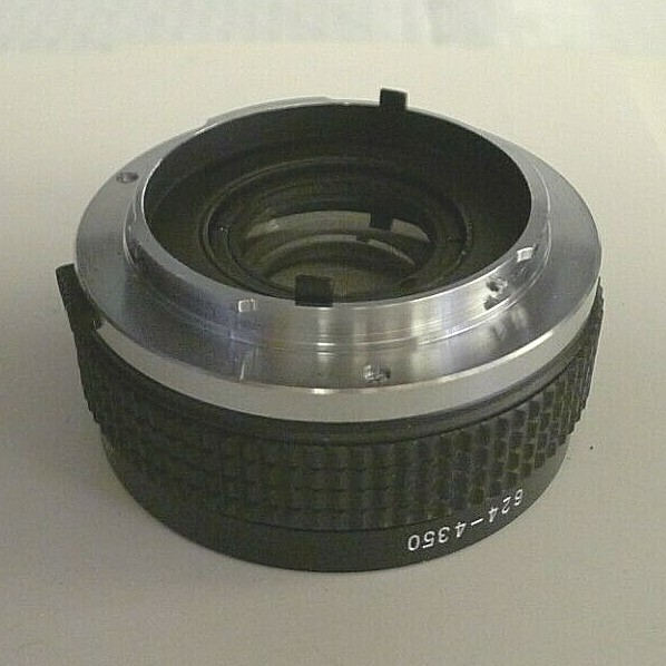 JCPenney Auto 2x Tele-Converter Lens O/OM 624-4350 for Olympus +End Caps & Case